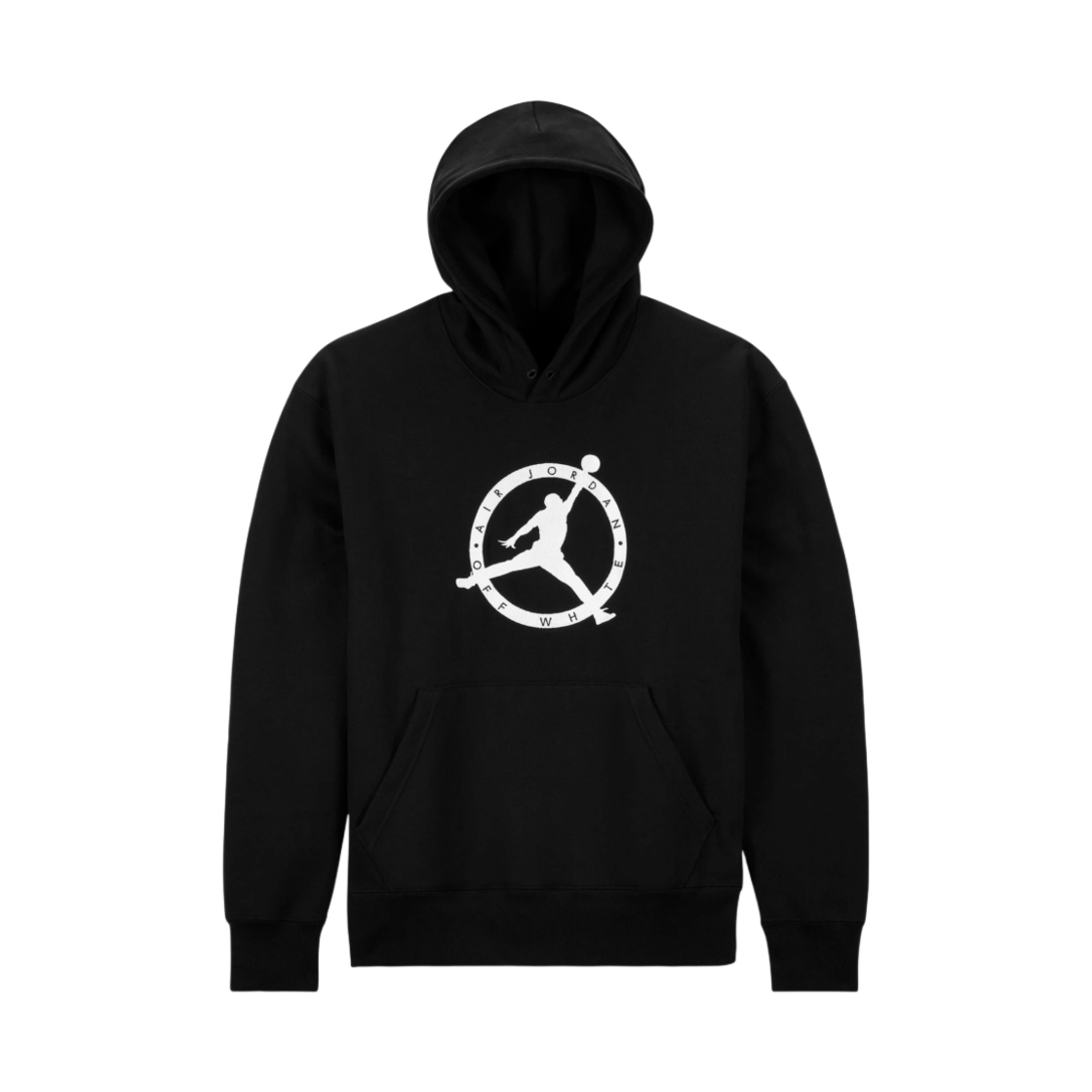 조던 x 오프화이트 후드 블랙 - 아시아(Jordan x Off-White Hoodie Black - Asia) - 2