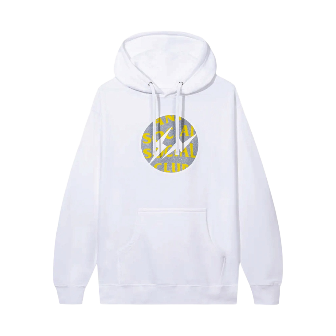 안티 소셜 소셜 클럽 x 프라그먼트 콜드 인터피어런스 후드 화이트(Anti Social Social Club x Fragment Called Interference Hoodie White) - 1