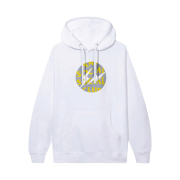 Anti Social Social Club x Fragment Called Interference Hoodie White