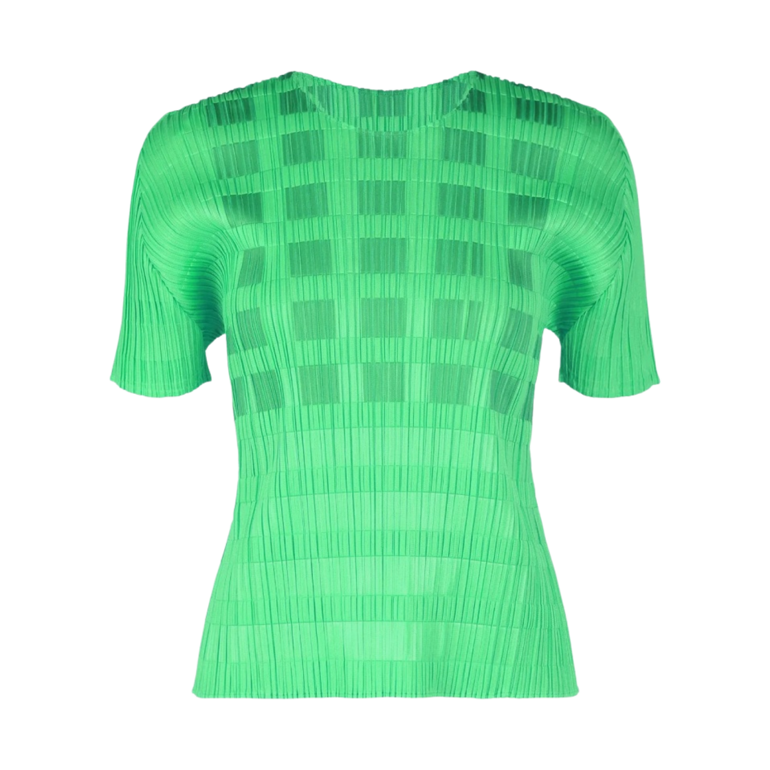 (W) 플리츠 플리즈 이세이 미야케 페이스 탑 그린((W) Pleats Please Issey Miyake Pace Top Green) - 1