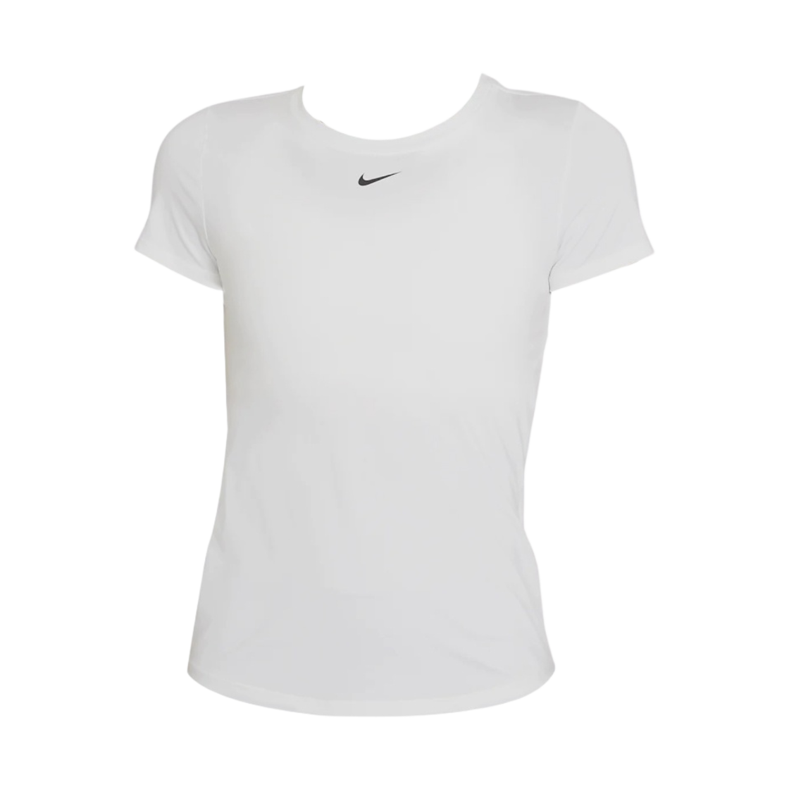 (W) 나이키 드라이핏 원 슬림핏 숏슬리브 탑 화이트 - US/EU((W) Nike Dri-Fit One Slim-Fit Short Sleeve Top White - US/EU) - 1