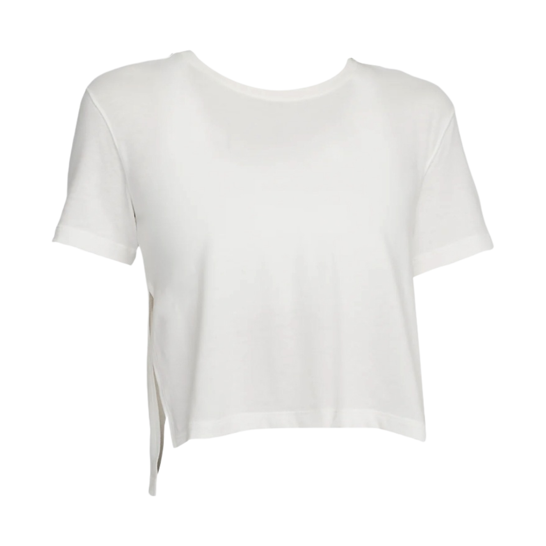 (W) 나이키 요가 드라이핏 티셔츠 세일 파티클 그레이 - 아시아((W) Nike Yoga Dri-Fit T-Shirt Sail Particle Grey - Asia) - 1
