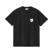 Carhartt WIP Heart Bandana T-Shirt Black White Stone Washed