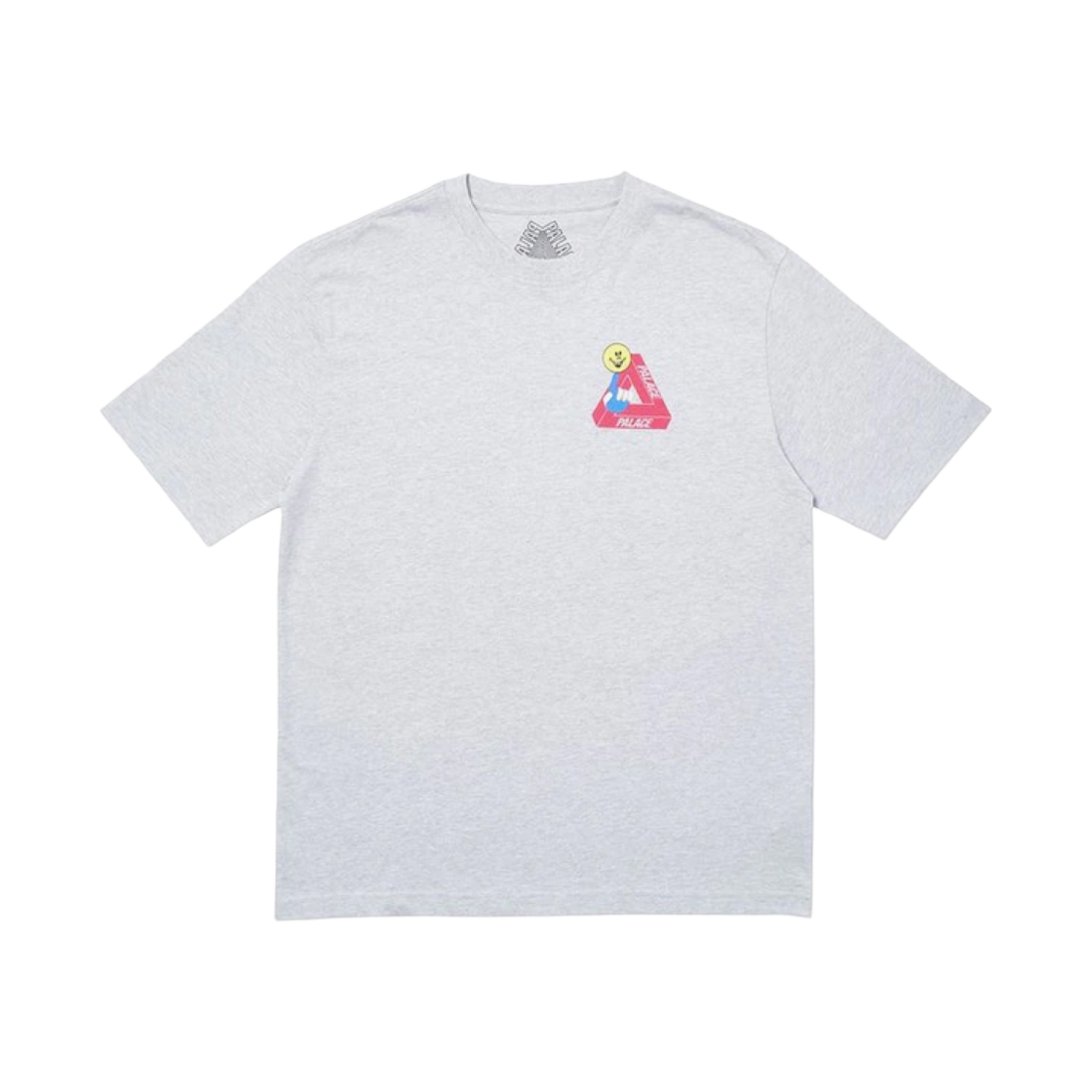 팔라스 트라이스마일러 티셔츠 그레이 말 - 20SS(Palace Tri-Smiler T-Shirt Grey Marl - 20SS) - 2