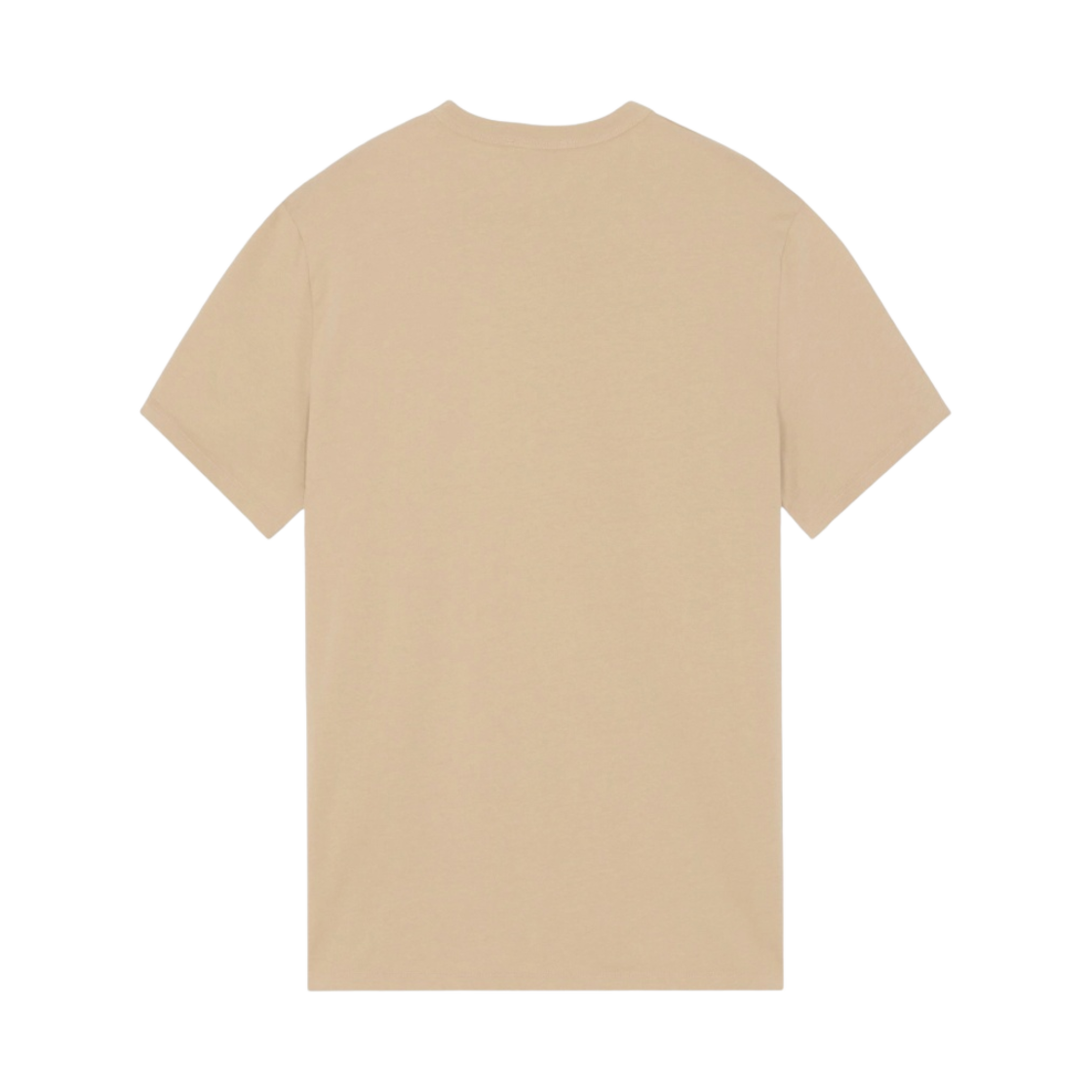메종 키츠네 그레이 폭스 헤드 패치 클래식 티셔츠 베이지(Maison Kitsune Grey Fox Head Patch Classic T-Shirt Beige) - 2