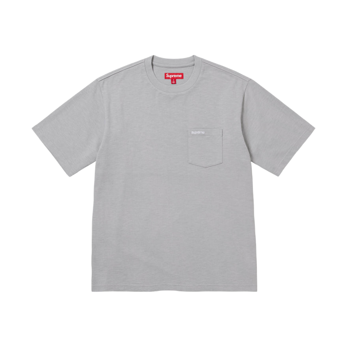 슈프림 숏슬리브 포켓 티셔츠 그레이 - 24FW(Supreme S/S Pocket T-Shirt Grey - 24FW) - 1