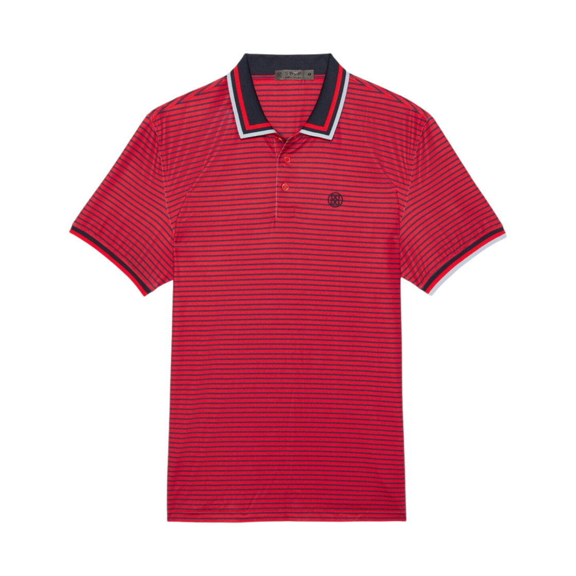 지포어 스컬 & 티스 3D 테크 저지 슬림핏 폴로 포피(G/Fore Skull & T’s 3D Tech Jersey Slim Fit Polo) - 1
