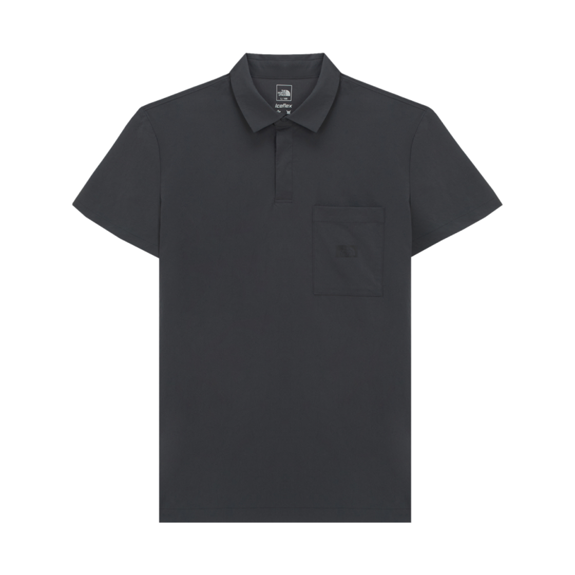 NT7PR12B The North Face Frost S/S Polo Charcoal Grey - 25SS