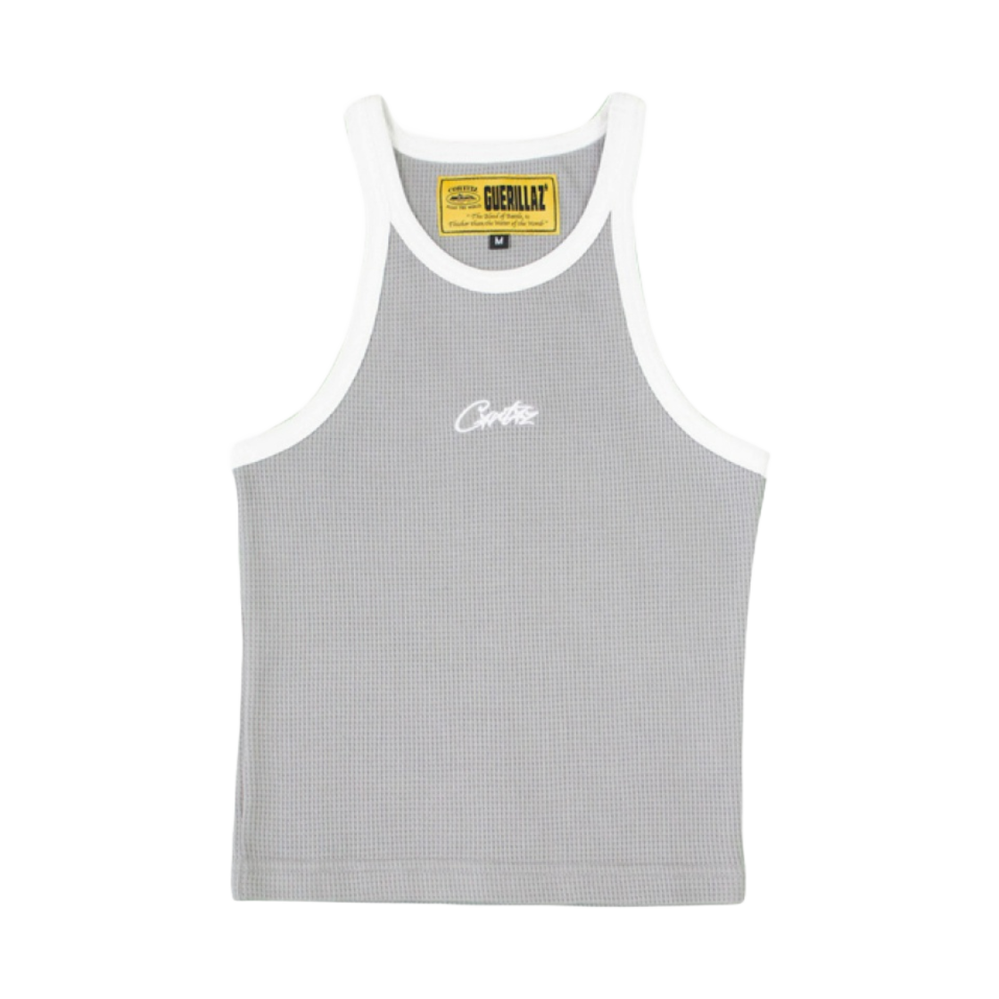 (W) 코르테이즈 콘트라스트 탱크탑 그레이((W) Corteiz Contrast Tank Top Grey) - 1