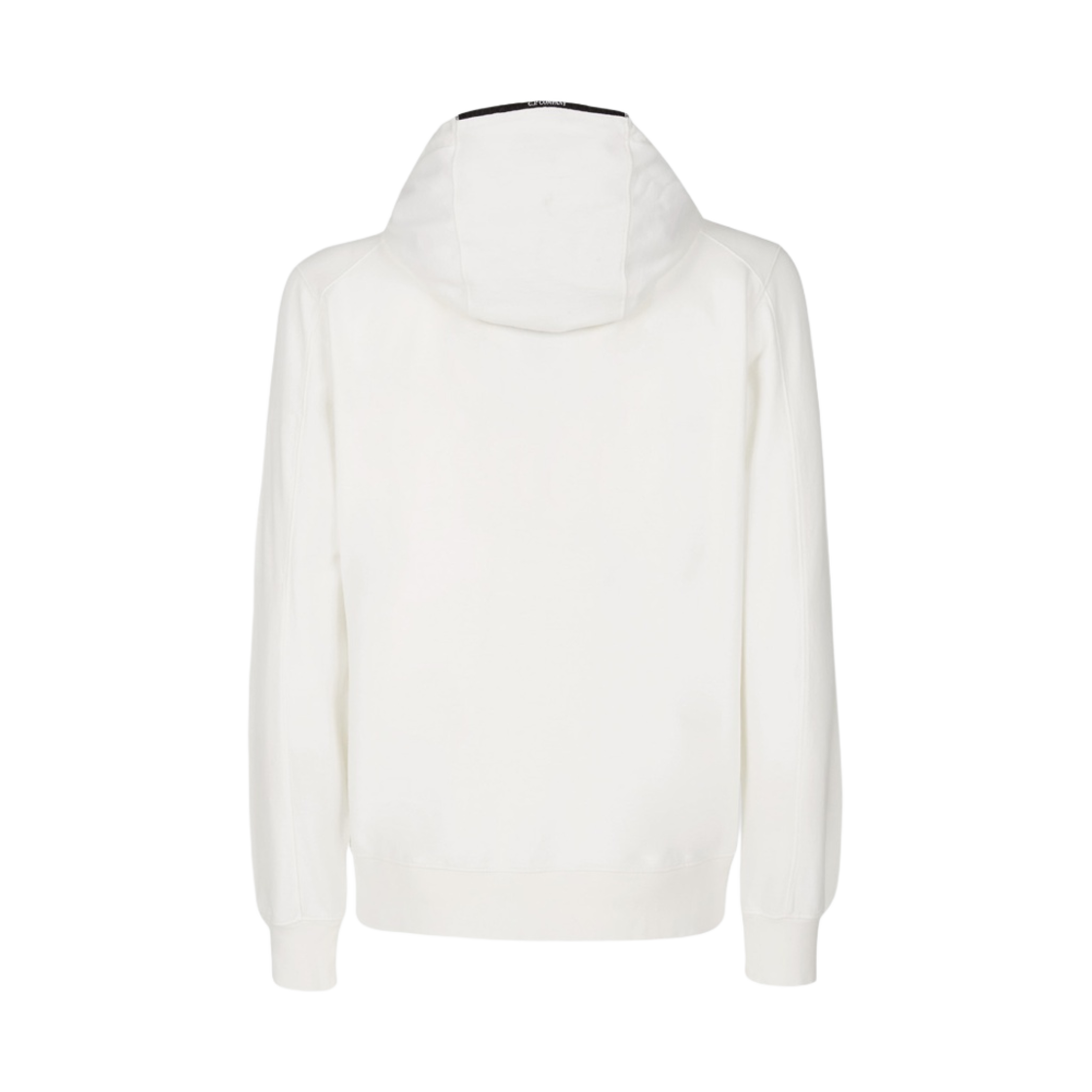 13CMSS077A002246G103 C.P. Company Light Fleece Zipped Hoodie Gauze White - 22FW - #2