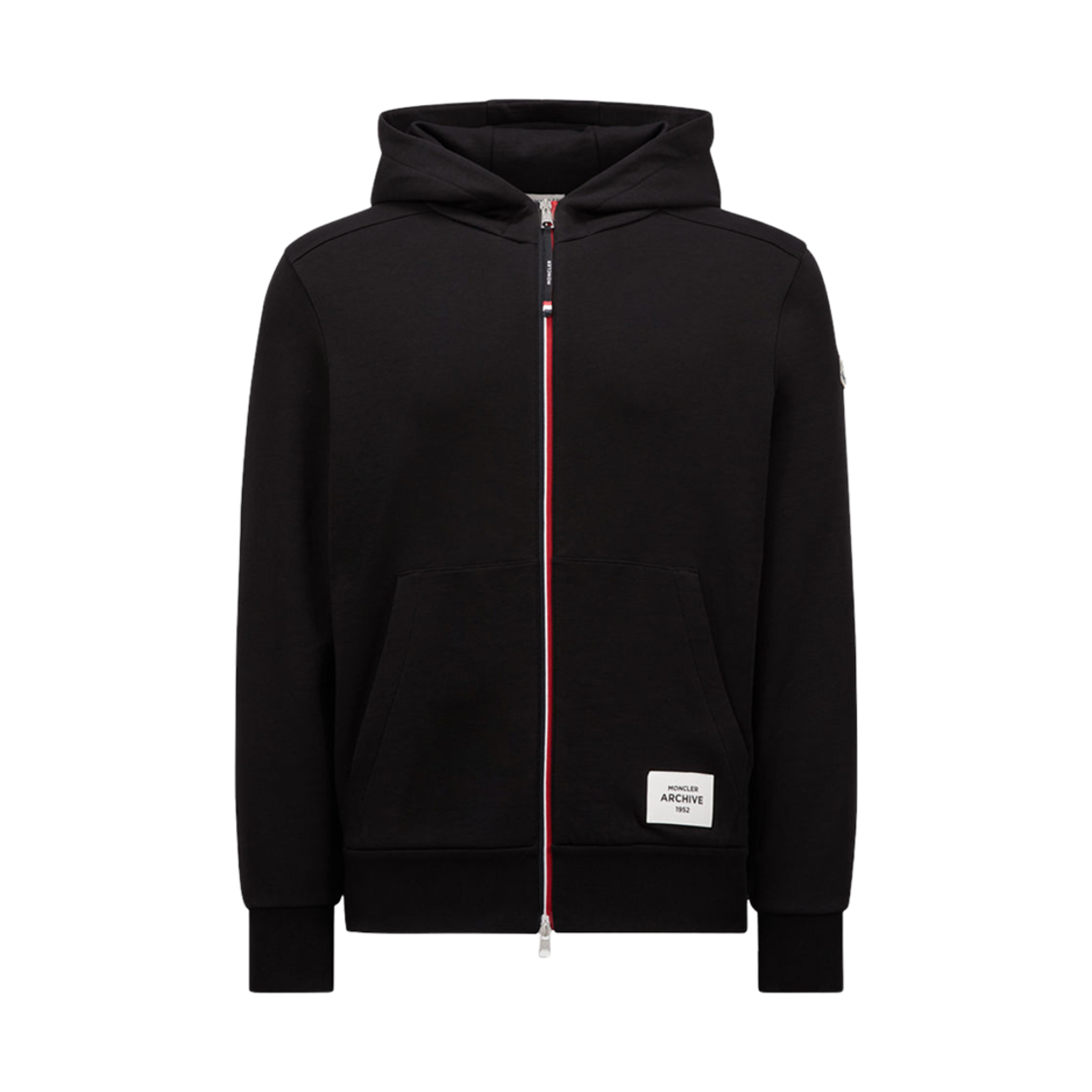 J2-091-8G00004-89A8F-999 Moncler Zip Up Hoodie Black - 24FW