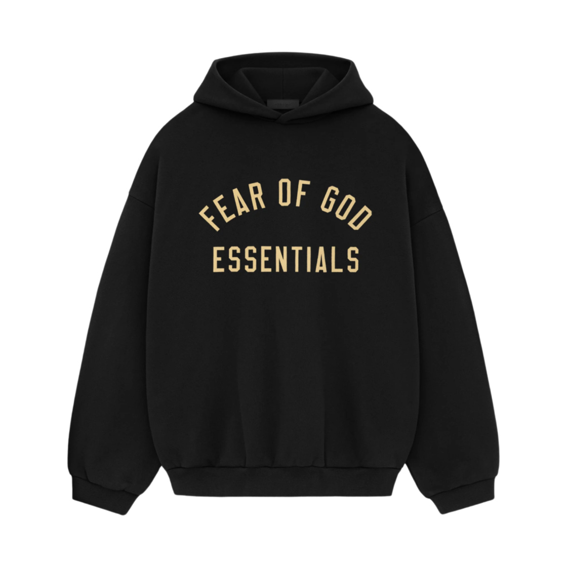 에센셜 플리스 후드 블랙 - 24FW(Essentials Fleece Hoodie Black - 24FW)