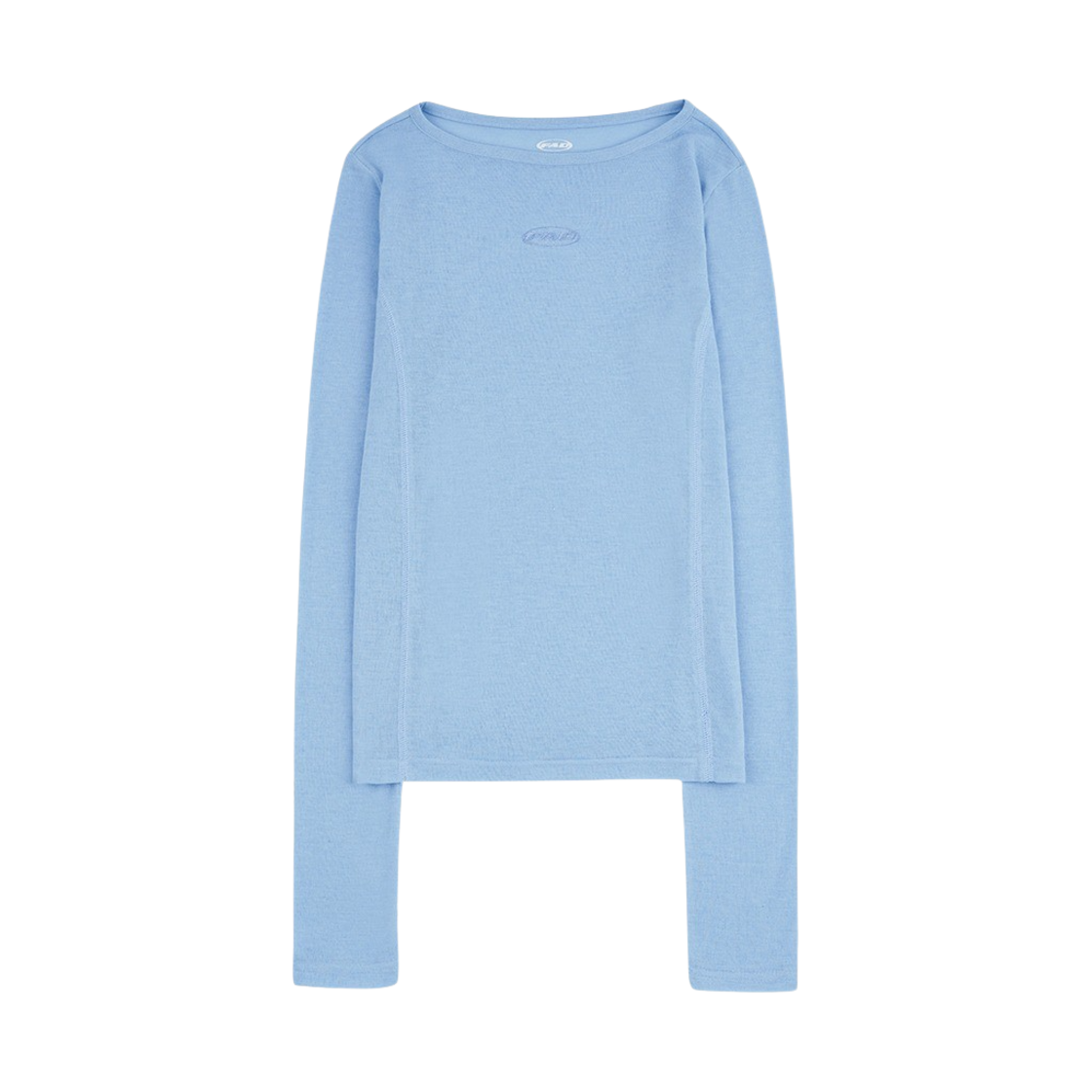 S30445 FAD See-Through Long Sleeves Sky Blue
