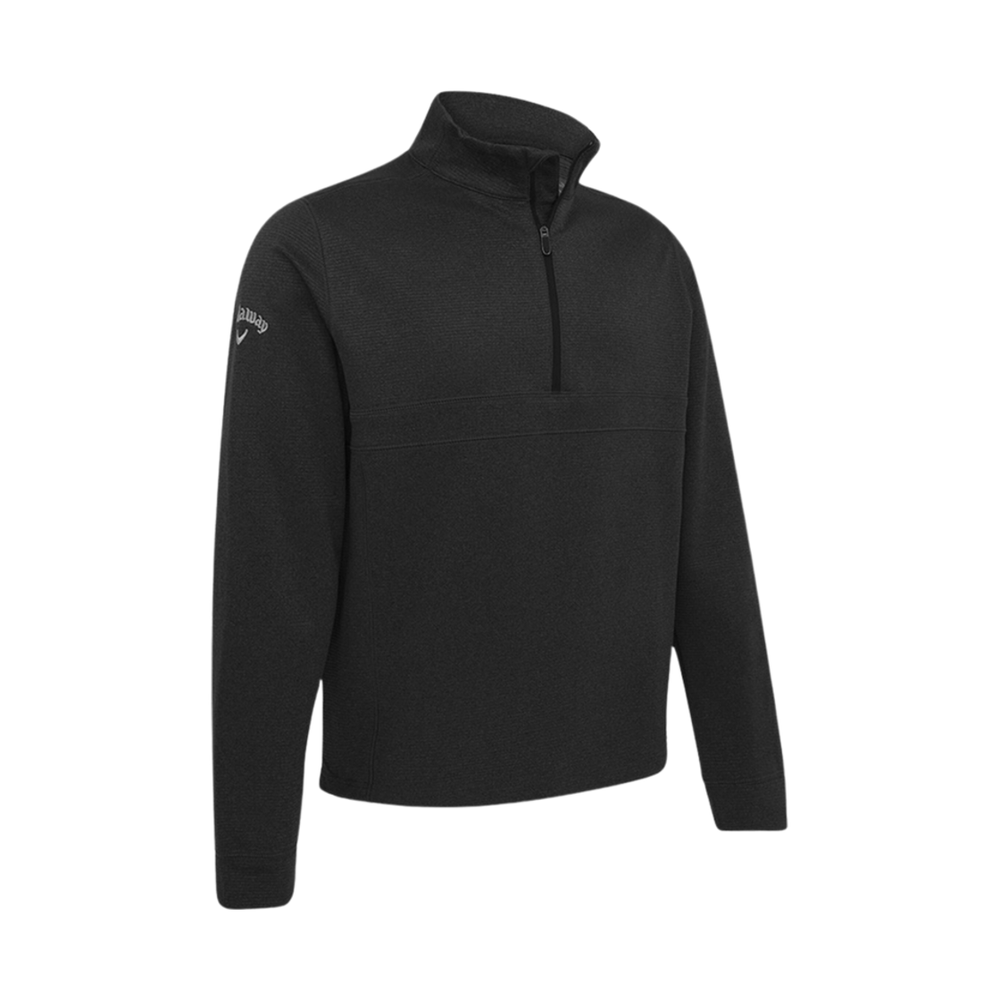 CGKFC010GG-002 Callaway Waffle Zip Pullover Caviar