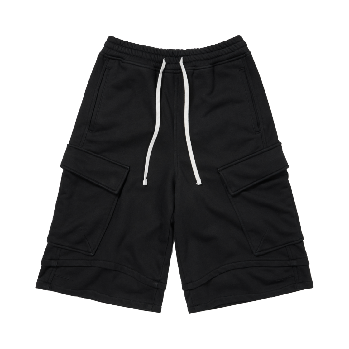 ET2502SO06BK ETCE Cargo Sweat Shorts Black