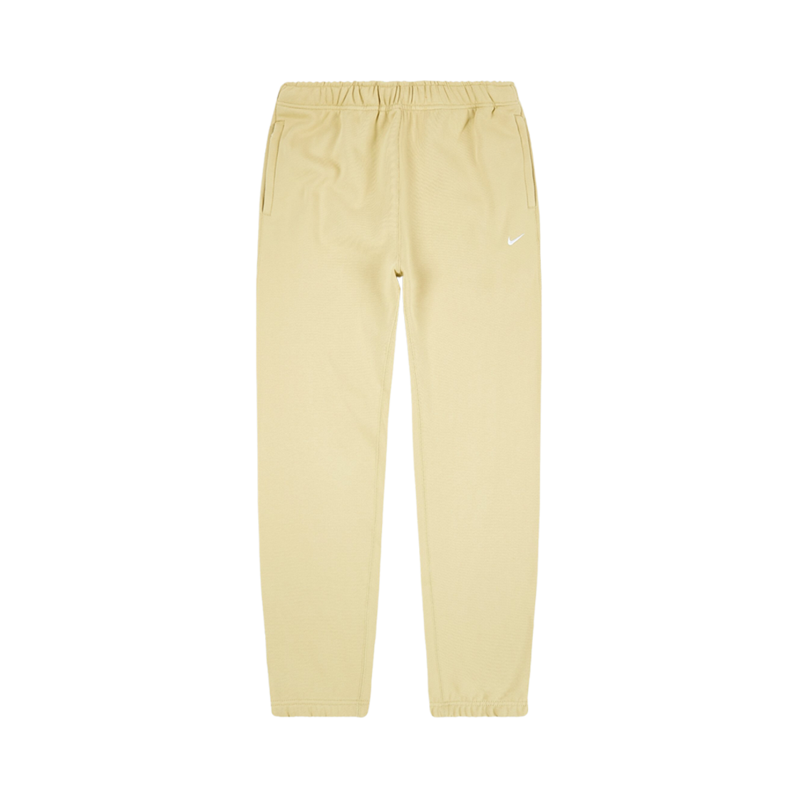 DX1364-783 Nike Solo Swoosh Fleece Pants Team Gold White - US/EU