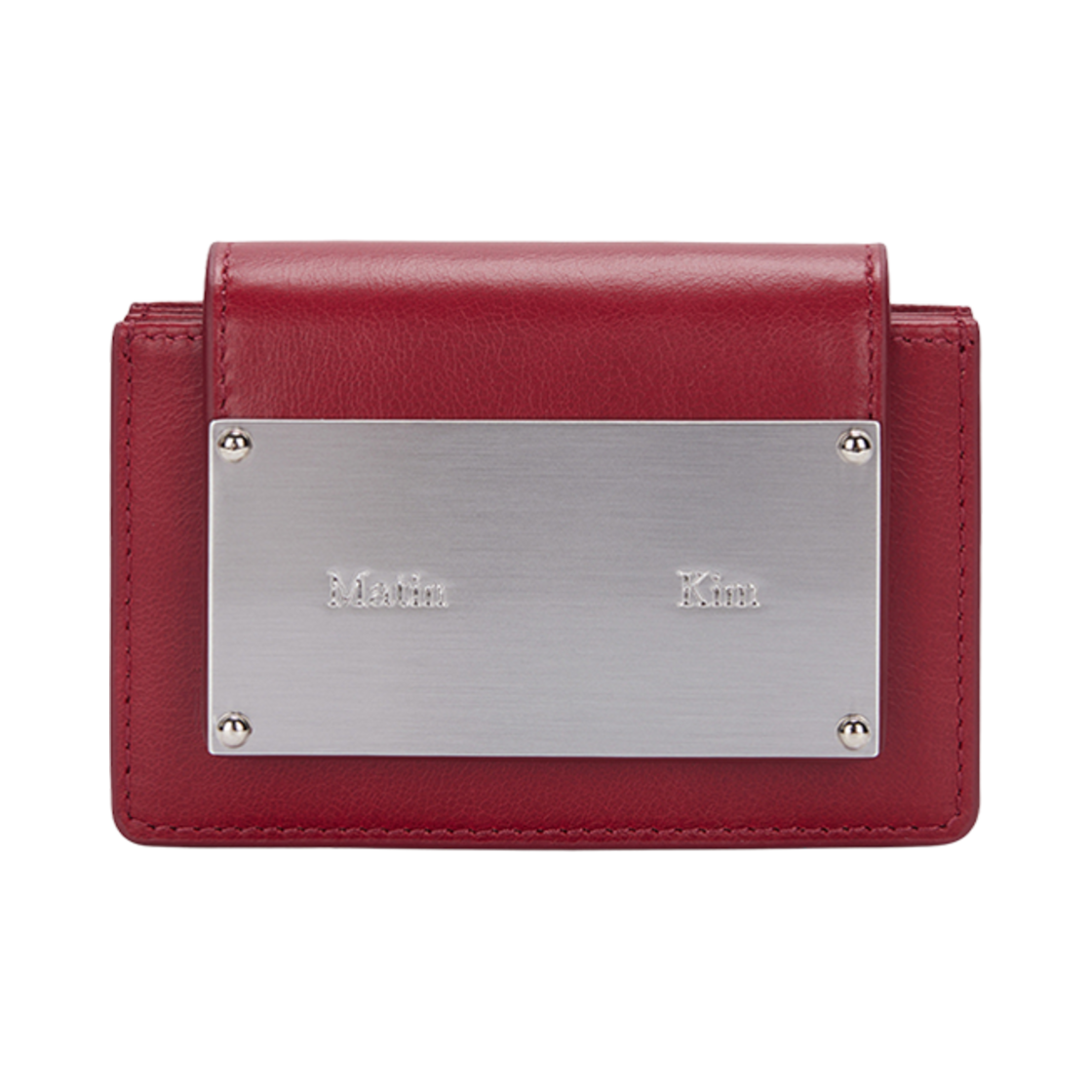 마뗑킴 빈티지 아코디언 지갑 레드(Matin Kim Vintage Accordion Wallet Red)