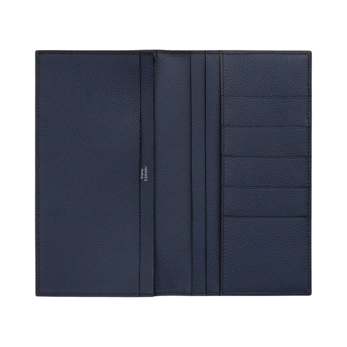 에르메스 MC² 플레밍 정글 장지갑 에버컬러 & 베르 티티엔 블루 뉘(Hermes MC² Fleming Jungle Wallet Evercolor & Vert Titien Bleu Nuit) - 2