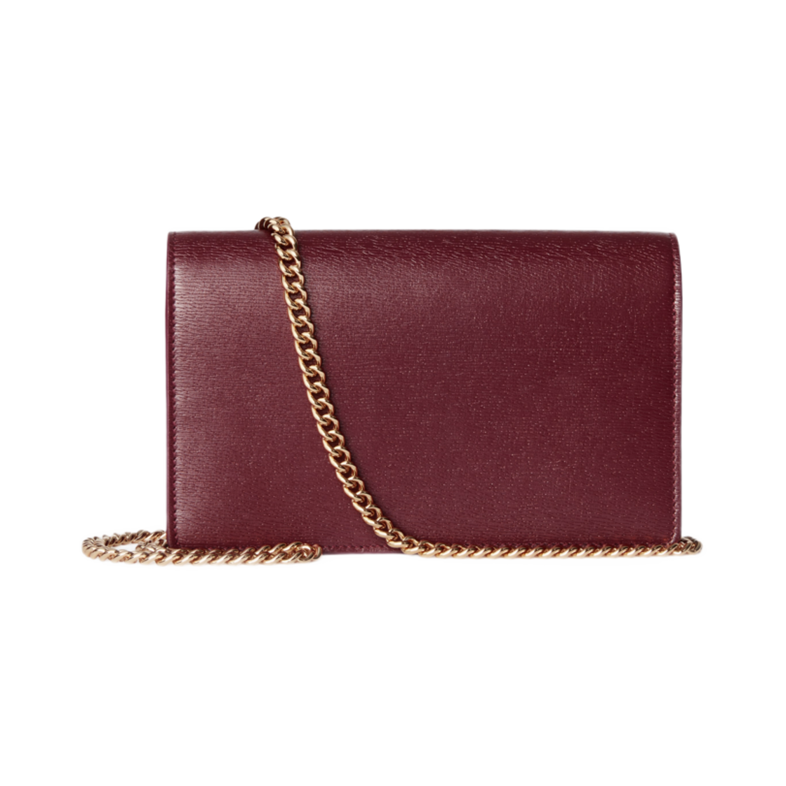 구찌 체인 지갑 구찌 스크립트 로쏘 앙코라 레드(Gucci Chain Wallet with Gucci Script Rosso Ancora Red) - 3