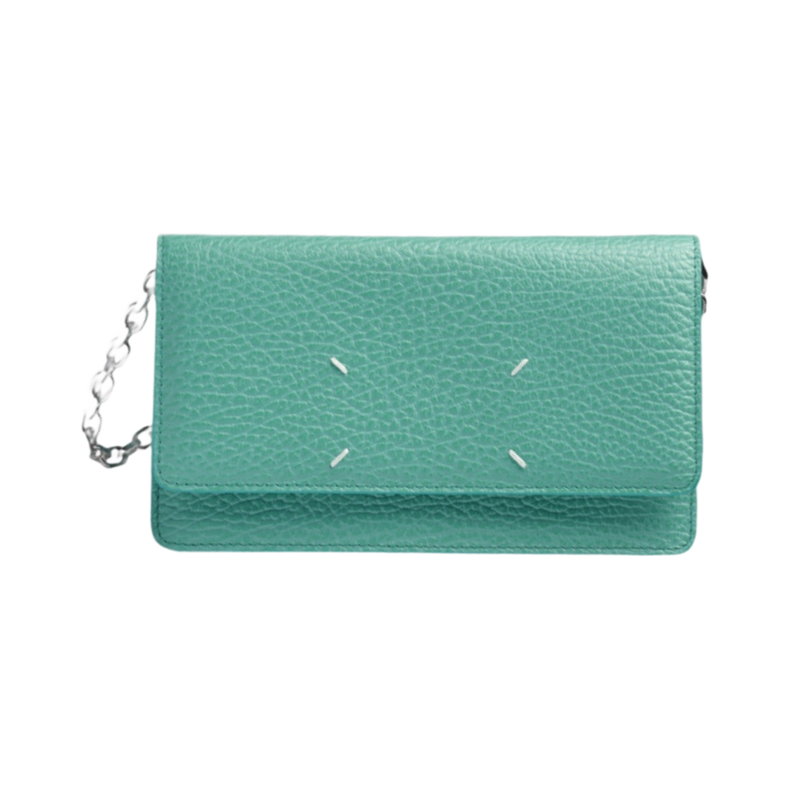 메종 마르지엘라 포 스티치 체인 지갑 버트 도(Maison Margiela Four Stitches Chain Wallet Vert D'eau) - 1