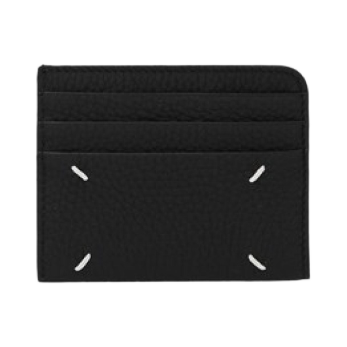SA3VX0011P4746T8013 Maison Margiela Four Stitch Card Holder Black