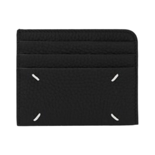 SA3VX0011P4746T8013 Maison Margiela Four Stitch Card Holder Black
