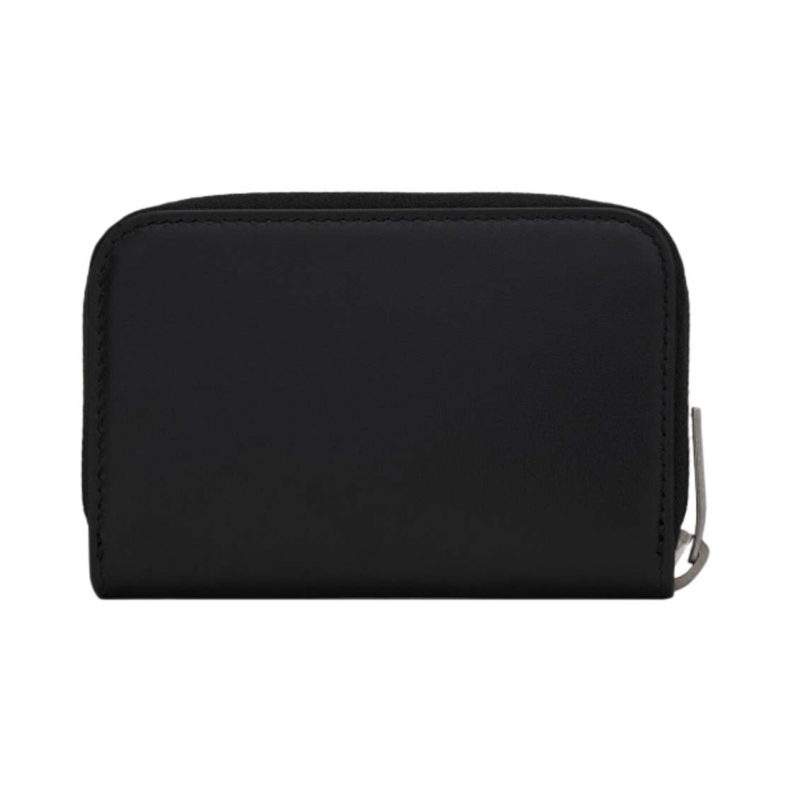 생로랑 매트 레더 타이니 카산드라 코인 카드 지갑 블랙(Saint Laurent Tiny Cassandre Coin Card Wallet in Matte Leather Black) - 2