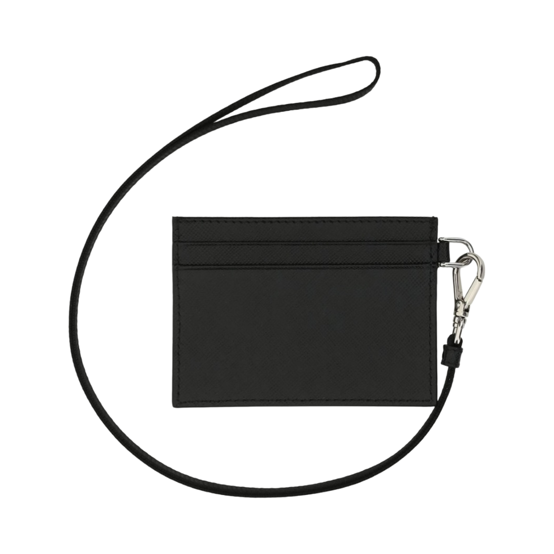 프라다 카프 레더 카드 홀더 블랙(Prada Calf Leather Card Holder Black) - 2