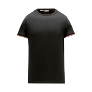 Moncler Cotton T-Shirt Black - 23SS