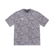 Supreme x Umbro Jacquard Animal Print Soccer Jersey Navy - 23SS