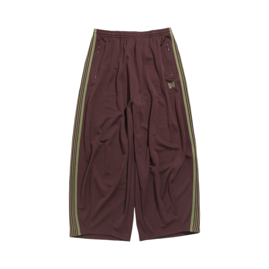 Needles H.D. Track Pants Poly Smooth Maroon