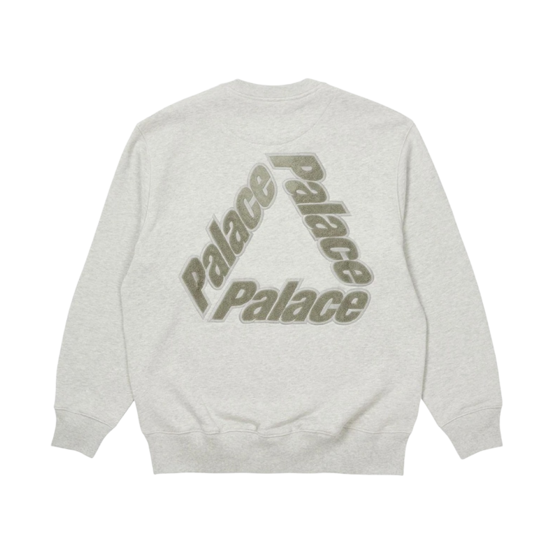 팔라스 P-3 셔닐 크루넥 그레이 말 - 21SS