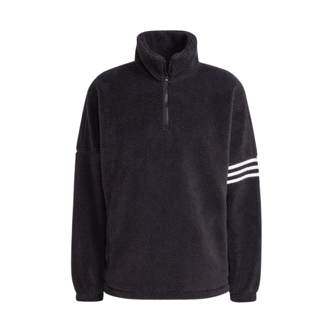 Adidas Adidas Neuclassics Polar Fleece Half-Zip Sweatshirt Black - KR Sizing · S