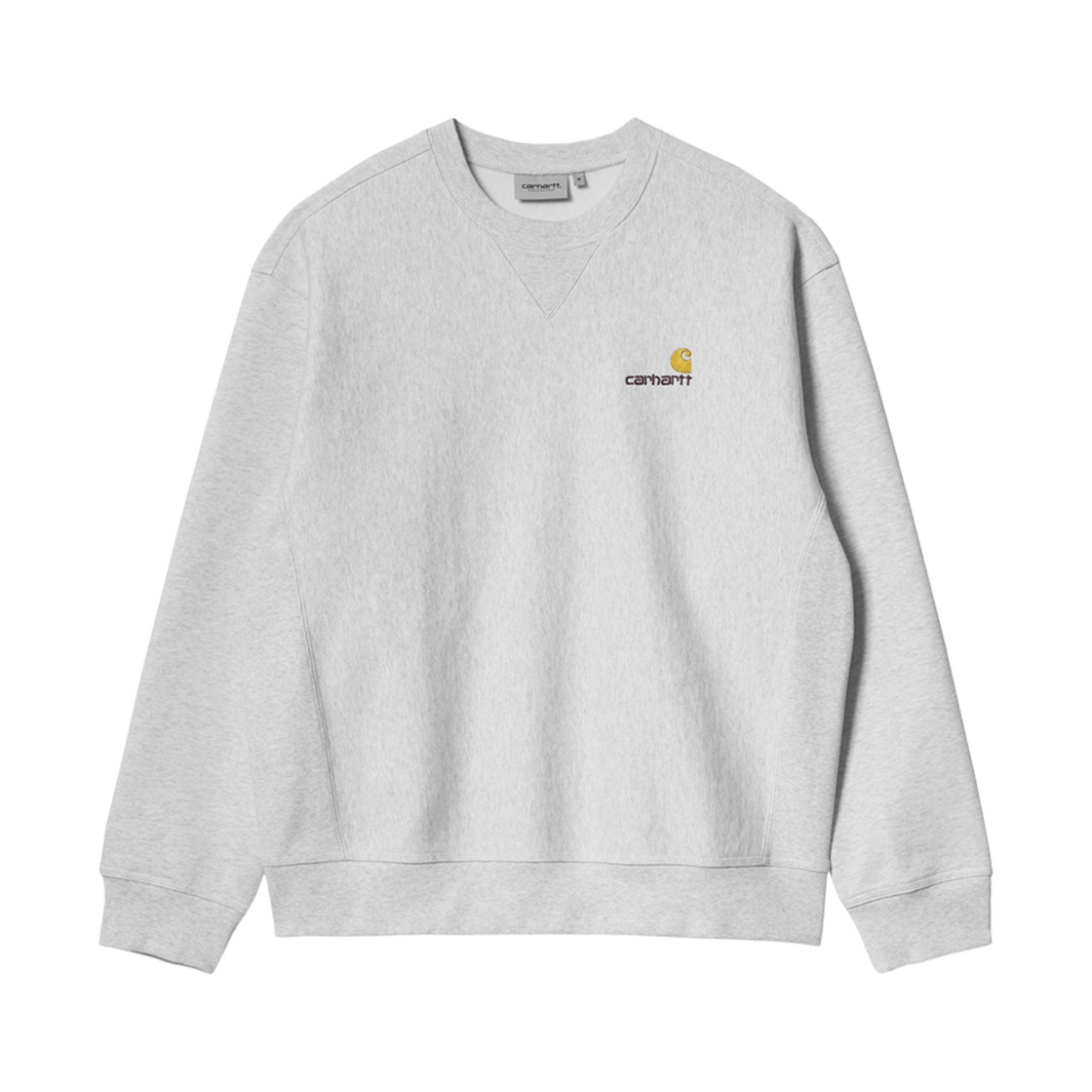 I025475-482-XX Carhartt WIP American Script Sweatshirt Ash Heather