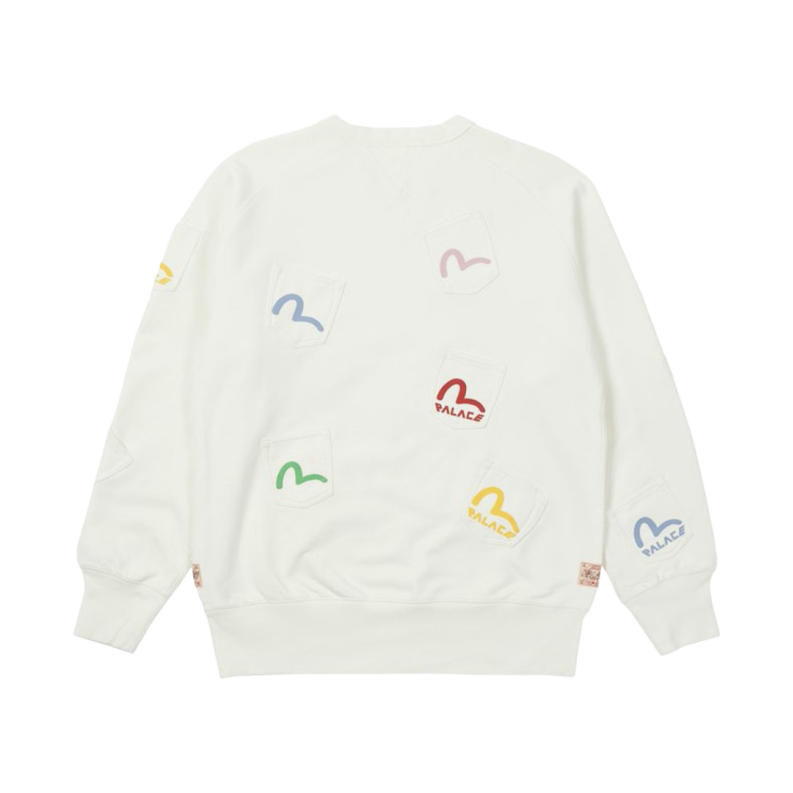 팔라스 x 에비수 멀티 포켓 크루넥 에그렛 - 21FW(Palace x Evisu Multi Pocket Crew Egret - 21FW) - 2