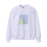 Woowakgood Yakiniku Sweatshirt White