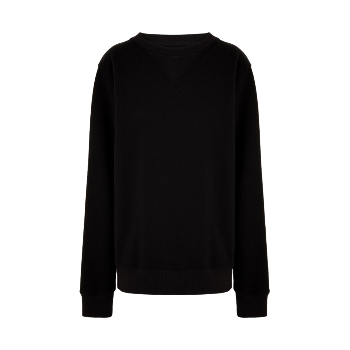 (W) 메종 마르지엘라 스웨트셔츠 블랙((W) Maison Margiela Sweatshirt Black)