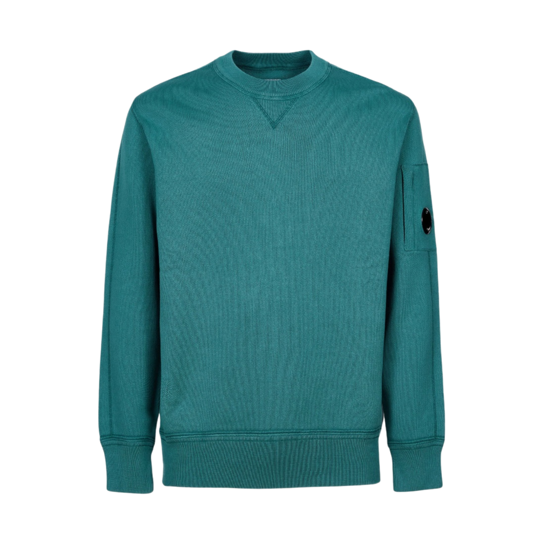 C.P. 컴퍼니 코튼 니트 점퍼 쉐이디드 스프루스 블루 - 22FW(C.P. Company Cotton Knit Jumper Shaded Spruce Blue - 22FW) - 1