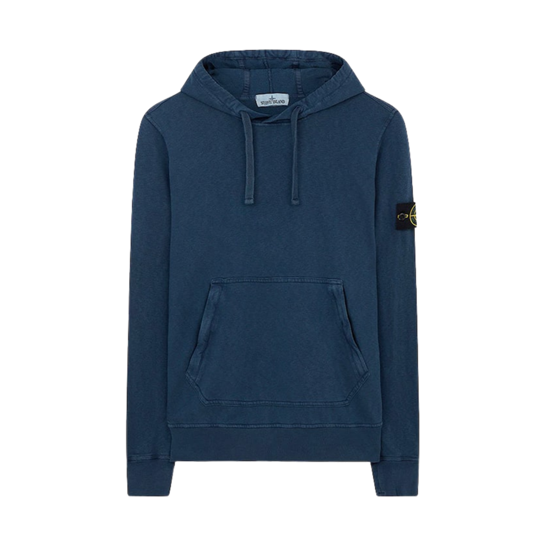 721564960-V0128 Stone Island 64960 T.CO+OLD Hooded Sweatshirt Dark Blue - 20SS