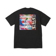 Supreme Static T-Shirt Black - 23FW