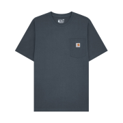 Carhartt Loose Fit Heavyweight Regular Short Sleeve Pocket T-Shirt Bluestone