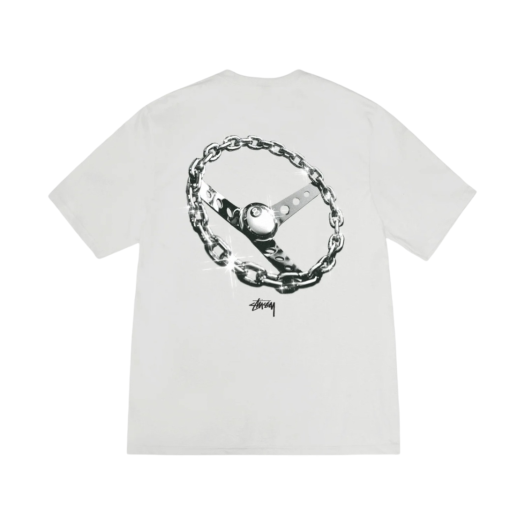 ★韓国の人気★【STUSSY】★CHAIN-LINK TEE★FOG★ ☆韓国の人気☆【STUSSY】☆CHAIN-LINK TEE☆FOG☆ (STUSSY/T