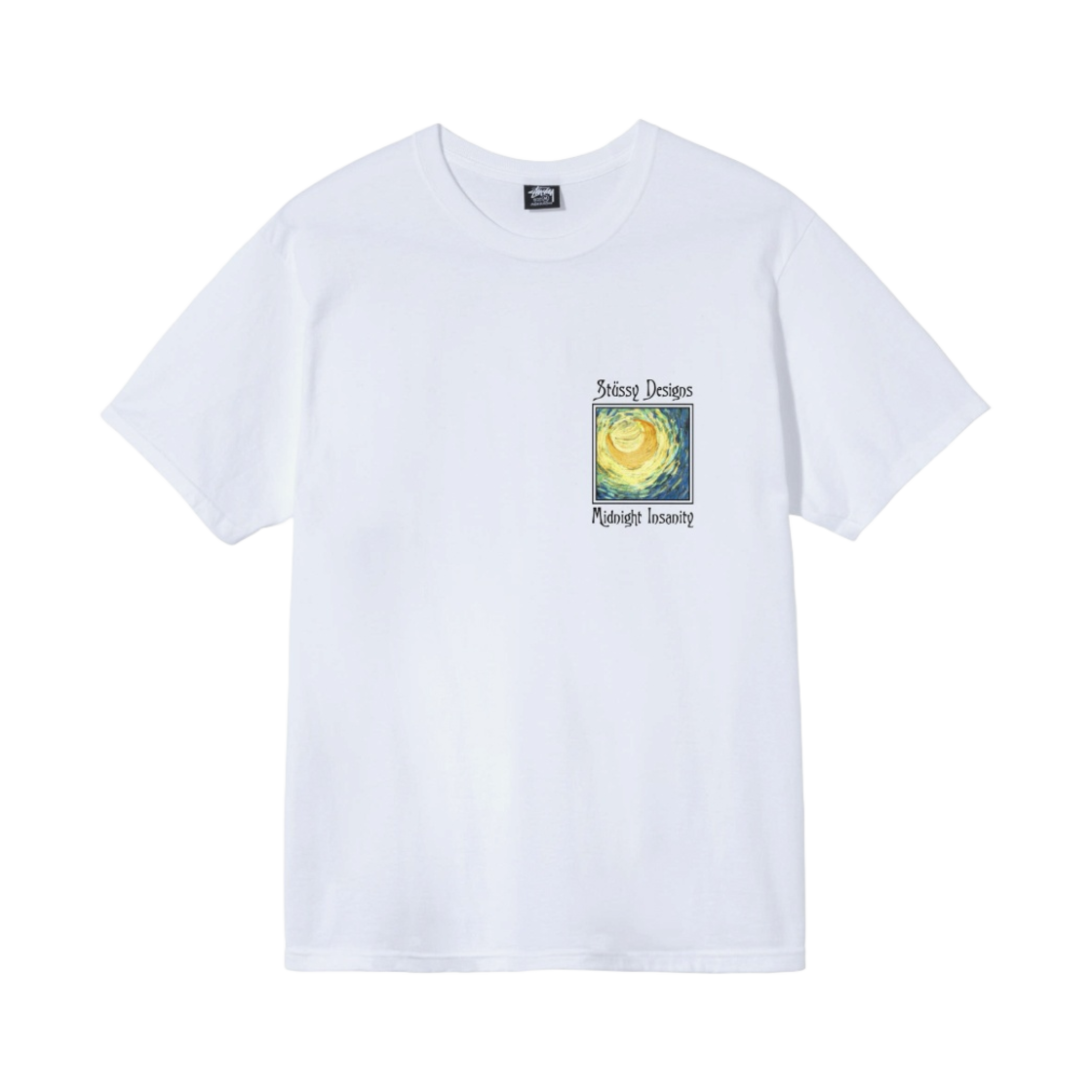스투시 미드나잇 인세니티 티셔츠 화이트(Stussy Midnight Insanity T-Shirt White) - 2