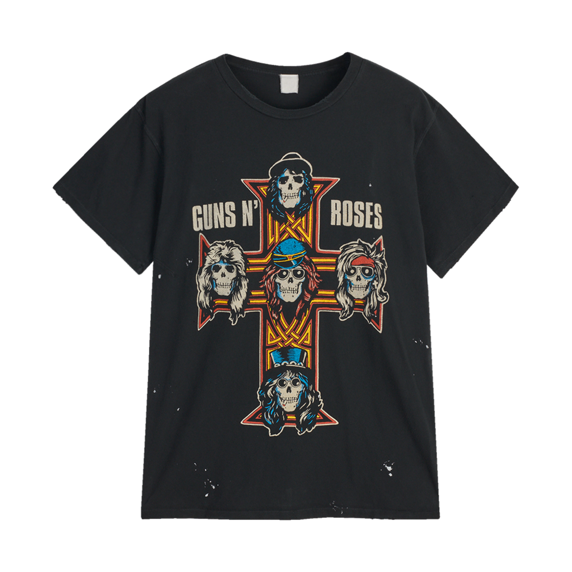 KM5ATSSMO08BK Madeworn Guns N' Roses Coal - 25SS