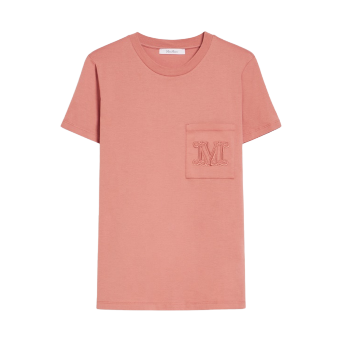 PAPAIA-007 (W) Max Mara Papaia Cotton T-Shirt Dark Pink