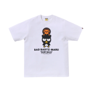 BAPE Baby Milo x Bad Badtz-Maru T-Shirt White