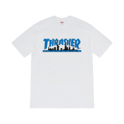 Supreme x Thrasher Skyline T-Shirt White - 21FW