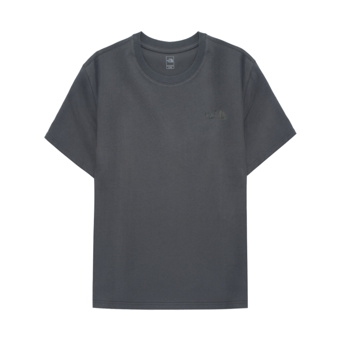 NT7UQ49C The North Face Cotton Basic S/S Roundneck T-Shirt 3 Charcoal Grey