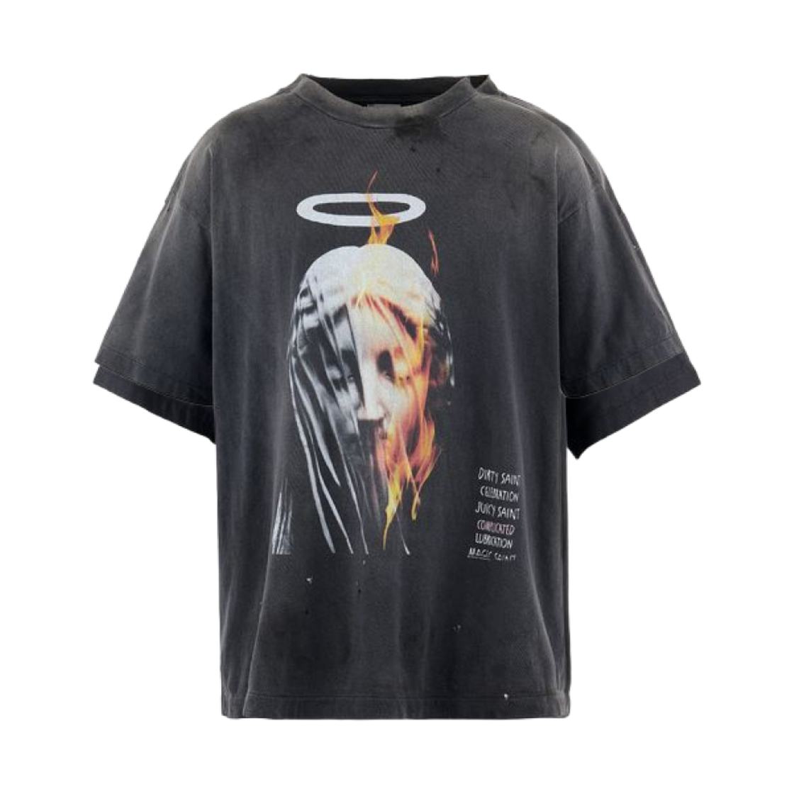 세인트 마이클 데빌 대디 숏슬리브 티셔츠 블랙 - 25SS(Saint Mxxxxxx Devil Daddy S/S T-Shirt Black - 25SS)