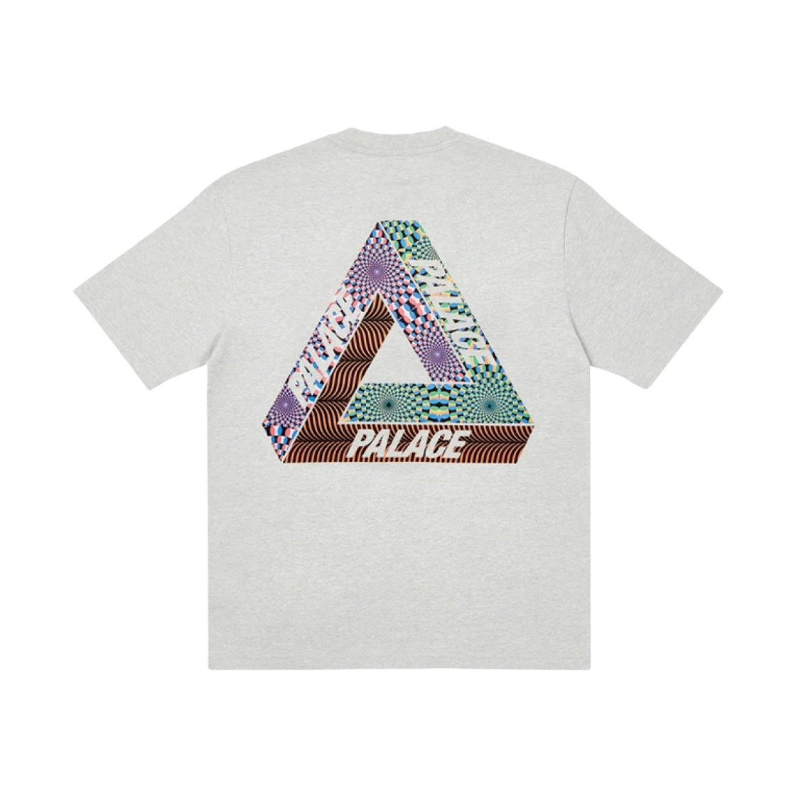 - Palace Tri-Eye T-Shirt Grey Marl - 21FW